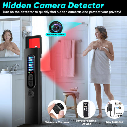 Hidden Camera & GPS Tracker Detector