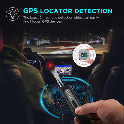 Hidden Camera & GPS Tracker Detector